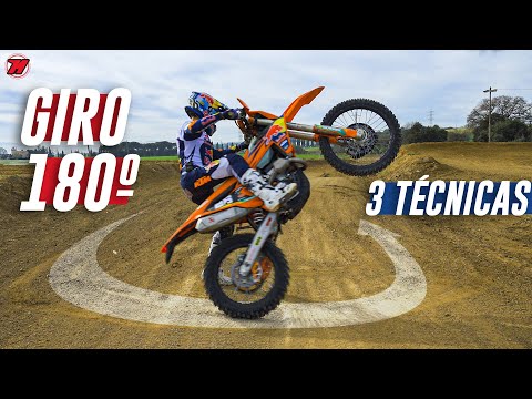 CÓMO hacer un giro de 180 grados EN MOTO ENDURO con JOSEP GARCÍA 🥇