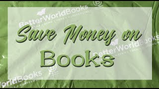 Better World Books Haul ~ Buying used books saves a ton of money $$$