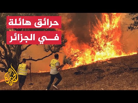 الأسبوع بإيجاز – موجة حرائق غابات في الجزائر