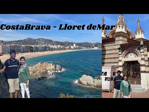 Costa Brava- Lloret de Mar | Spain | Drone Shots | GoPro | Charo Taraf Vlogs