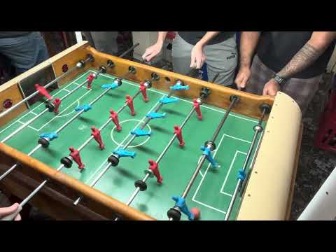 Pebolim profissional desafio Robson e Danilo x Zafir e Michael jogo 2