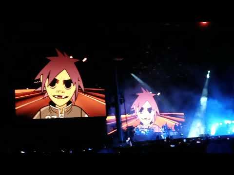 GORILLAZ at Life Is Beautiful Festival