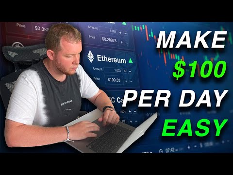 Simple Method To Make $100 A Day Trading Cryptocurrency As A Beginner | Binance Tutorial Guide