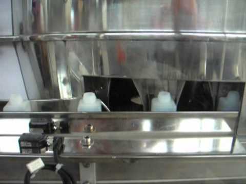 Riordinatore-orientatore per flaconcini, Unscrambler-orientator for little bottles - mod. 800 (1036)