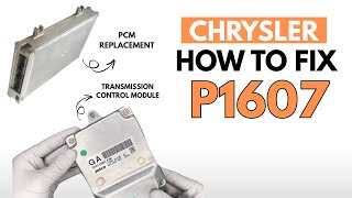 Chrysler : How to Fix P1607 Engine Error Code with 2 Methods