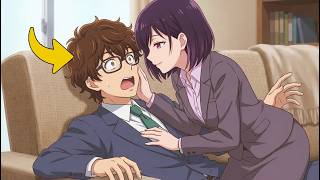 Cara Fingiu se Casar com Antissocial Mas Eles Realmente se Apaixonaram |  Anime Recap