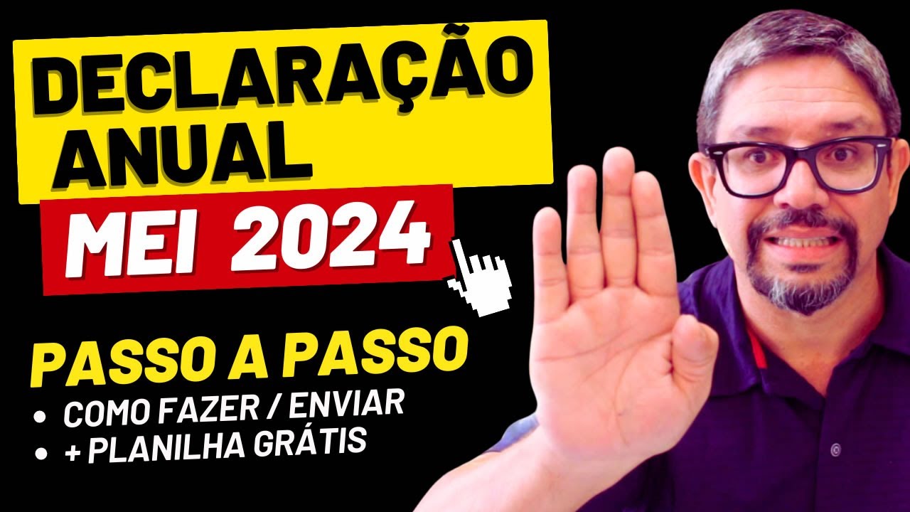 ⚠️DECLARAÇÃO ANUAL do MEI 2024 (PASSO A PASSO) ✅ Ensinei na PRÁTICA como fazer a declaração MEI 2024