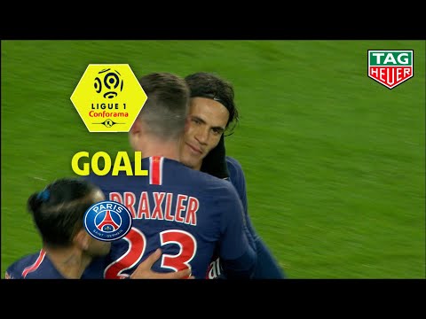 Goal Edinson CAVANI (60') / Paris Saint-Germain - EA Guingamp (9-0) (PARIS-EAG) / 2018-19
