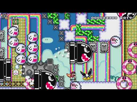 µ◇KEEP RUNNING◆µ　　　!RUN!¬ by ♪Aelias19♪ - Super Mario Maker 2 - No Commentary 1bx