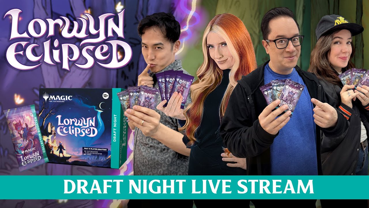 Lorwyn Eclipsed Draft Night w/Voxy | Live Stream | Magic: The Gathering MTG Gameplay