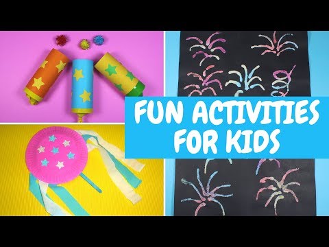 Fun Activities for Kids - New Year Eve Craft Ideas for Kids