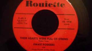 Jimmie Rodgers - Their Hearts Were Full Of Spring - 50's Pop Ballad