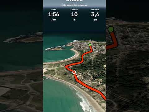 🏃🏃‍♀️Recorrido 5K La Paloma Gran final Rocha Corre - Largada: Hotel Gran Cabo Santa María. ✅