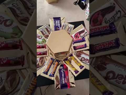 Chocolate gift box 🎁 #shorts #chocolates #giftbox #dairymilk
