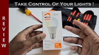 Nexxt Smart WiFi LED Bulb Setup & Review