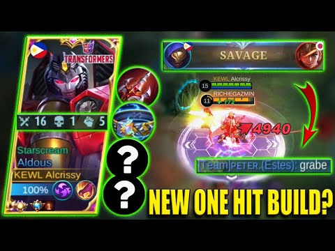 ALDOUS NEW ONE SHOT BUILD THIS SEASON TOO OP? EZ SAVAGE IN THIS BUILD! ALDOUS BEST BUILD 2022 - MLBB
