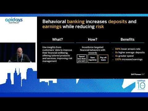 Apidays Australia 2022 - Behavioural Banking by Christoph Markert @SAP Fioneer.