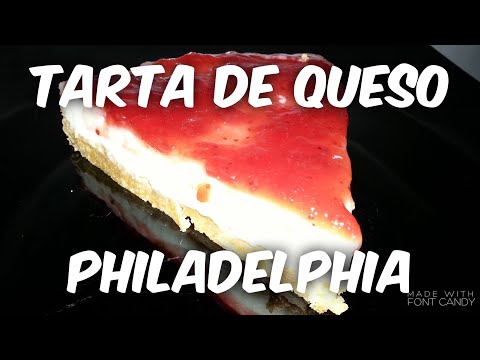 Tarta de queso philadelphia
