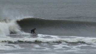 preview picture of video 'Surfing Long Beach New York March 15, 2010'