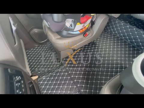 Luxus Car Mats™ 3 Rows Coverage in 2019 GMC Yukon XL