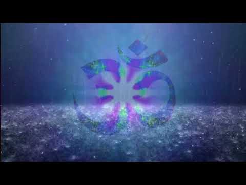 Relaxing 3d Natural Om chanting sound with Rain & Thunder in Background | Om sound Meditation |