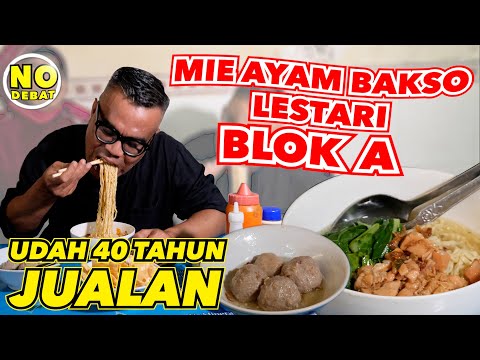 KULIDEL MIE AYAM BAKSO LESTARI BLOK A - UDAH 40 TAHUN JUALAN