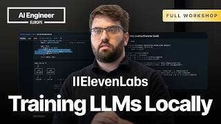 Train GPT-2 LLM from Scratch on Laptop