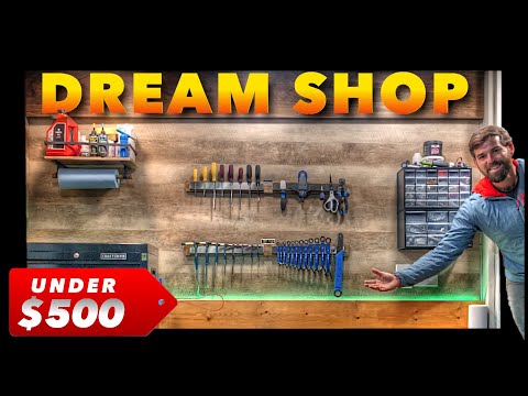 Dream MTB workshop on a budget!💰