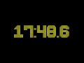 52 Minutes And 0 Seconds Countdown Timer With 1 Fractional Digits Accuracy
