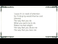 Bananarama - Outta Sight Lyrics