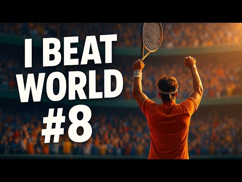 I Beat the World #8 in TopSpin 2K25 – INSANE Comeback!