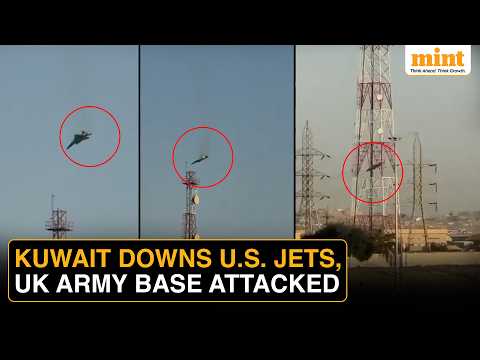 Iran War Escalates, Kuwait Shoots Down 3 F-35 Jets, UK Military Base In Cyprus Targeted | Details