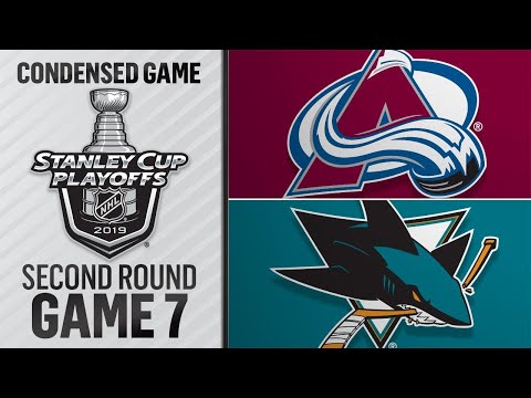 05/08/19 Second Round, Gm7: Avalanche @ Sharks