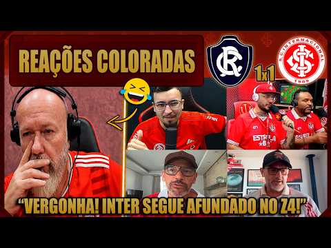 REAÇÕES dos COLORADOS - REMO 1x1 INTERNACIONAL - EMPATE FRUSTRANTE - VAMOS RIR DO INTER!