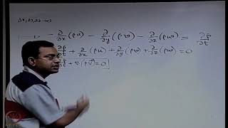 Lecture 25: Derivation of continuity equation