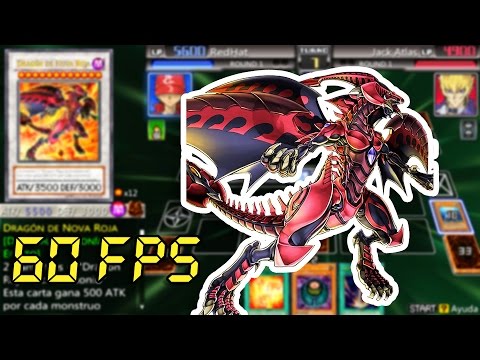 Yu-Gi-Oh! 5D's Tag Force 5 - Red Nova Dragon & Shooting Star Dragon, 60 FPS!
