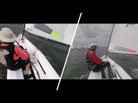 2021 RS Aero FL State Championship - Race 6, 2 boats 1 start