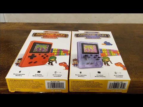 Merkury Arcade Fun 200 in 1 Handheld Review