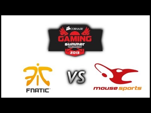 Fnatic.eu vs Mouz @Corsair Gaming Summer Tournament 2013 (Game 3)
