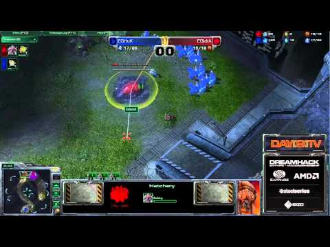 IdrA (Z) vs HuK (P) G1 Dreamhack Winter Group 1 - Day 2