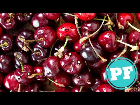 Como tirar CAROÇO de CEREJA com Garfo (How to PIT Cherry with Fork) | PratoFundo