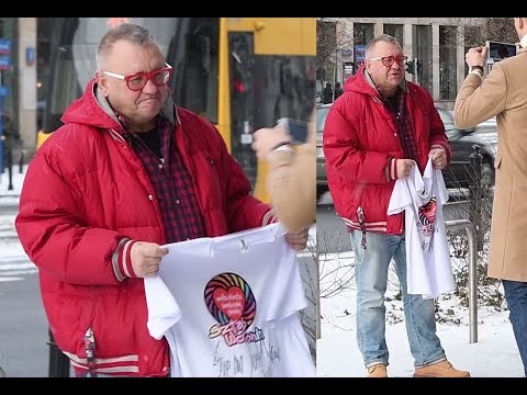 Owsiak zachęca do zbiórki pod studiem "DDTVN"