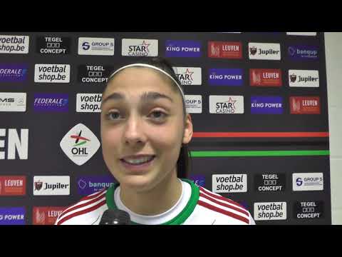 Amber Tysiak na OHL Women - KRC Genk Ladies op 16.10.2021