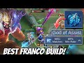 Franco GODLY TANK SUPPORT Gameplay In Mobile Legends