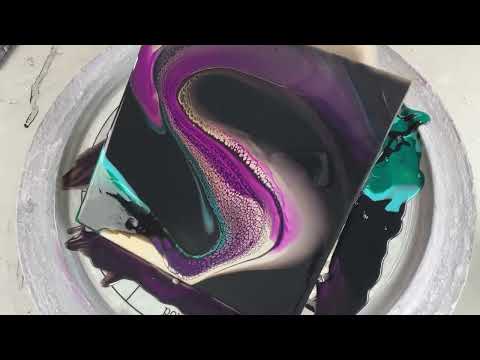 346. Sheleeart  Fluid Artist - Minimal Swipe Brulee and Violet