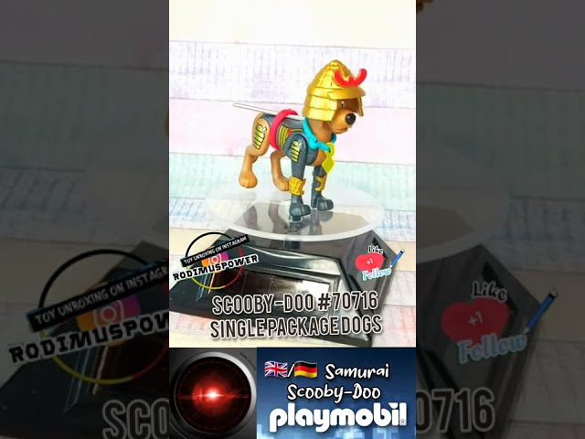Vídeo relacionado con PLAYMOBIL Scooby DOO 70716 Figura Coleccionable Samurai, A Partir de 5 años