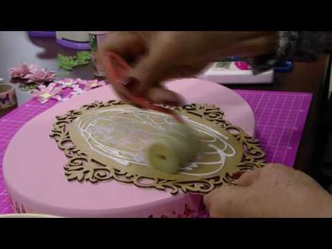 Mulher.com - 30/06/2016 - Caixa oval com flores - Mamiko Yamashita PT1