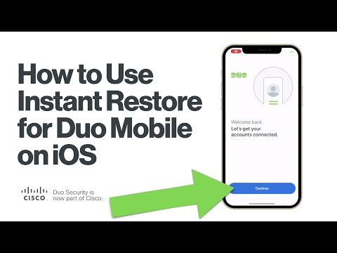 How To Use Instant Restore for Duo Mobile (iOS) | Recover Duo-Protected Accounts