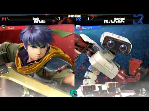 SSBU Warm Up WED Smash Singles #5 Matcherino Losers Final Zsaih Vs Overlord