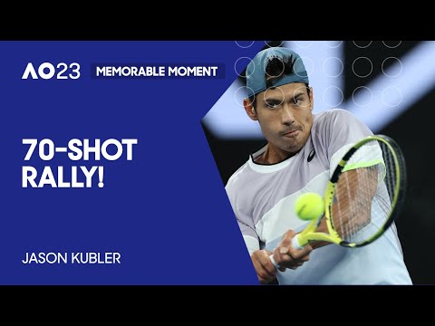 CRAZY 70-Shot Rally! | Australian Open 2023